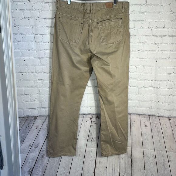 Territory Ahead Mens Khaki Chino Work Pants size W38 L32 - Picture 7 of 12